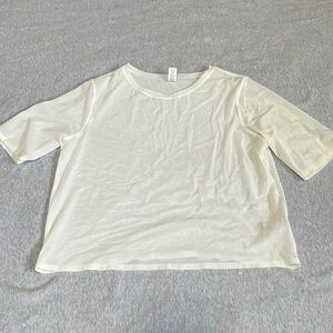 Sheer Athleta Crop top